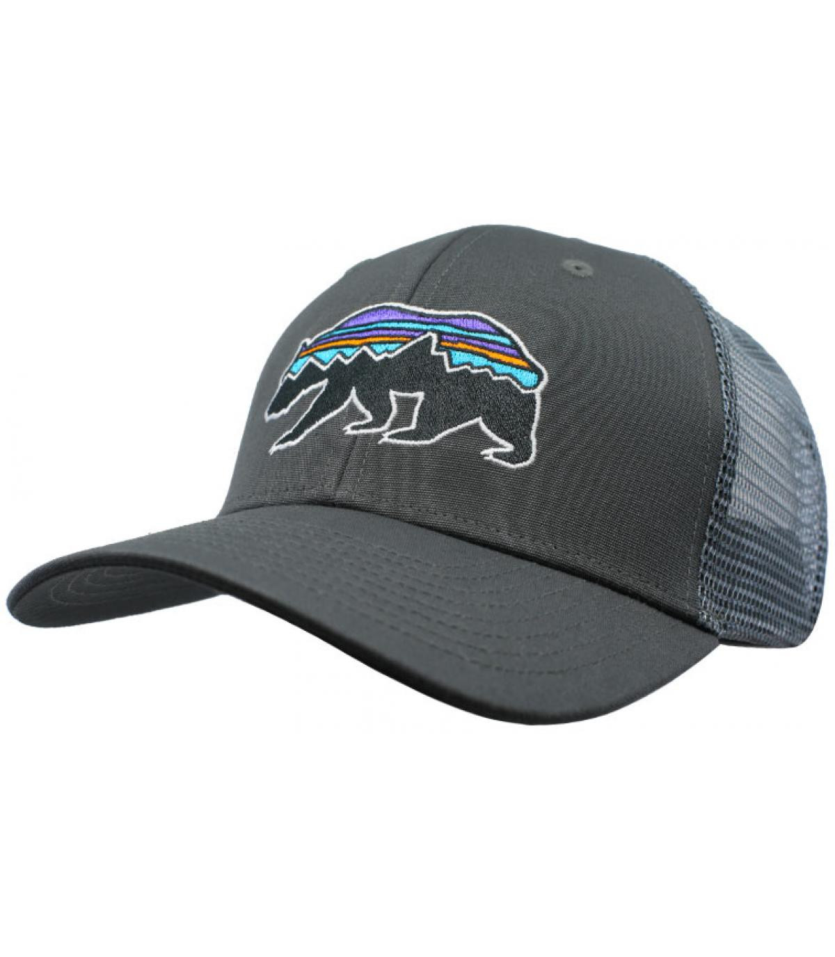 grey Patagonia bear trucker Fitz Roy Bear Trucker forge grey